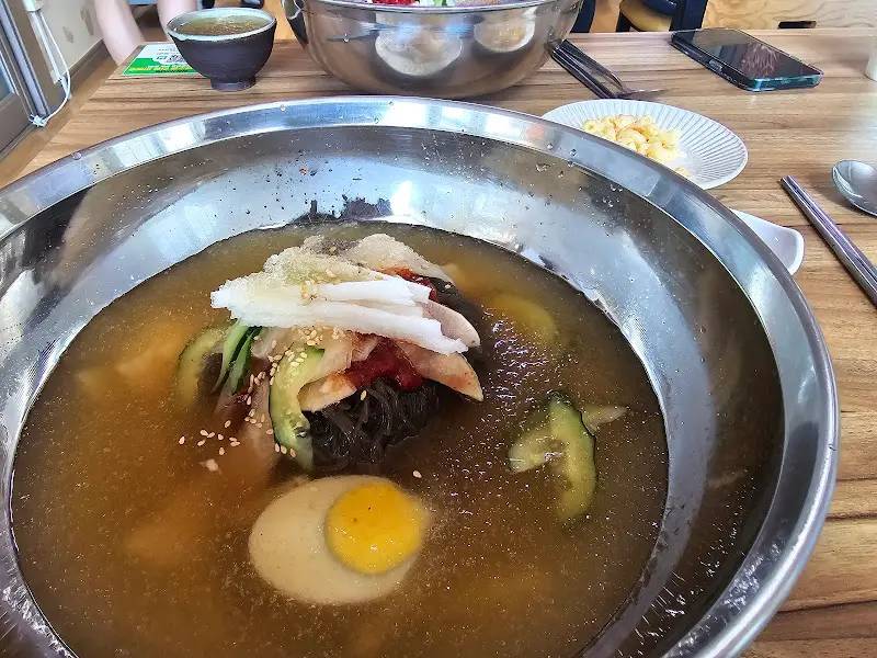 시원한 물냉면