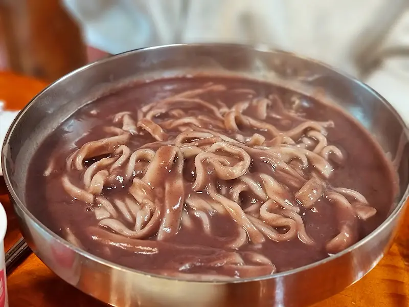 월산콩국수 팥칼국수