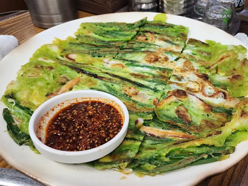 육솔 촌돼지찌개의 호박전