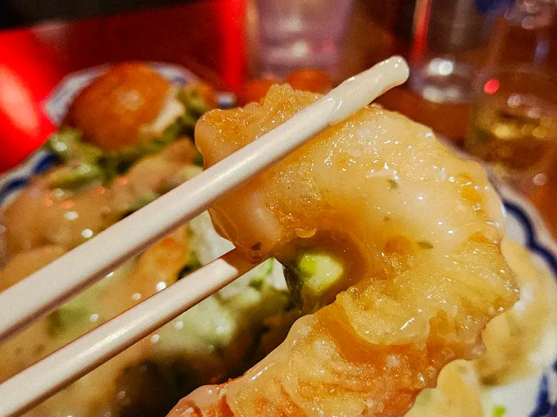 아보카도 크림새우 확대샷