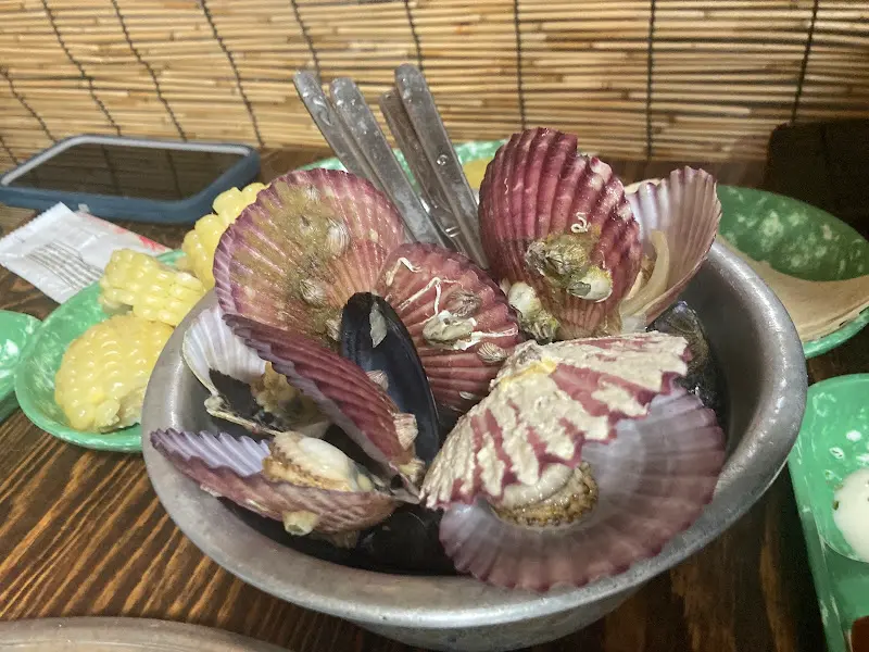 푸짐한 가리비 한 그릇