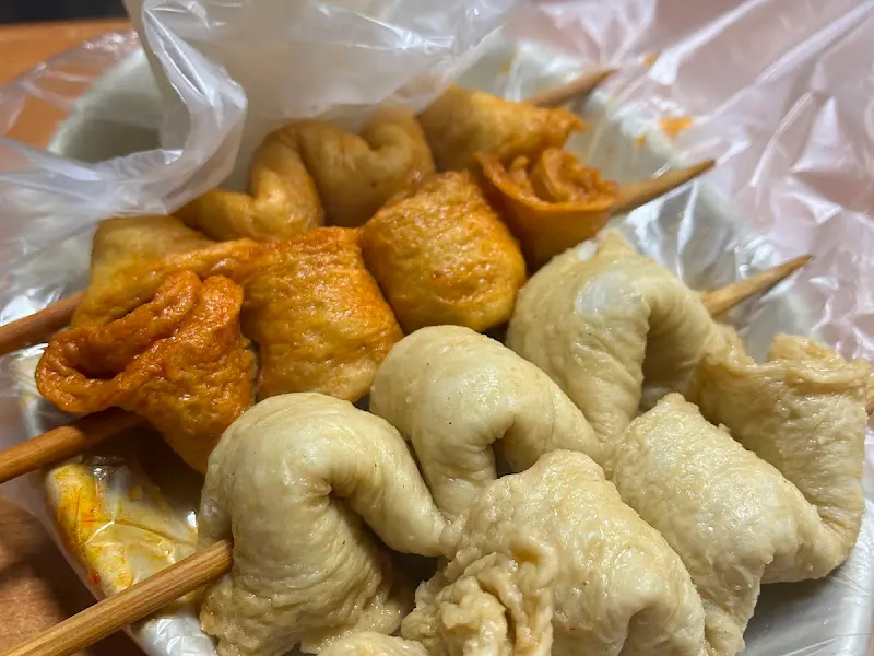 다양한 오뎅 꼬치들