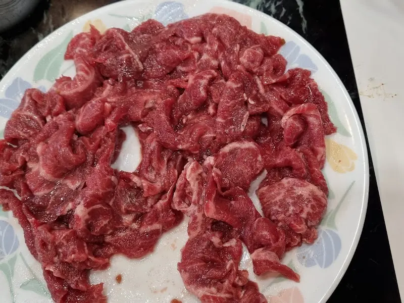 광양 불고기 한 상 차림