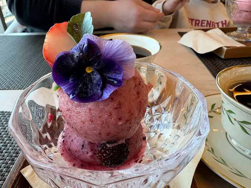 산딸기와 복분자 젤라또