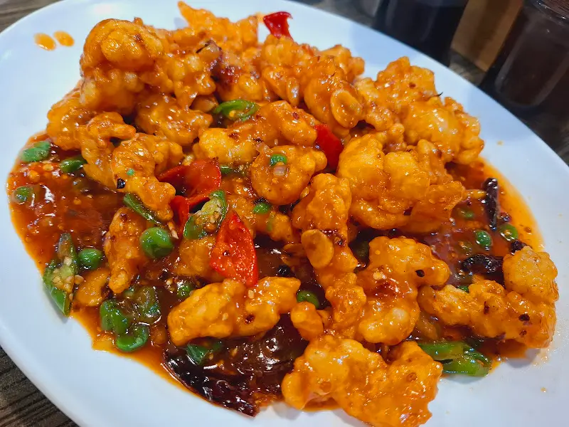 매콤달콤한 깐풍새우