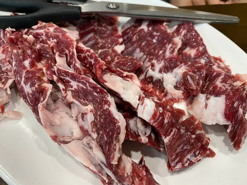 약소 근접 촬영