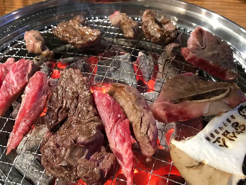 양심소 안거미살 숯불구이