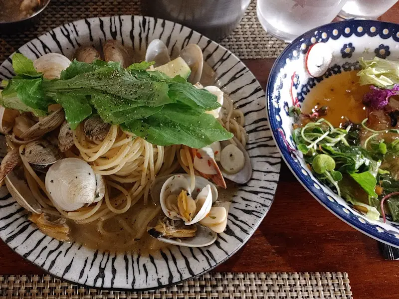 푸짐한 봉골레 파스타