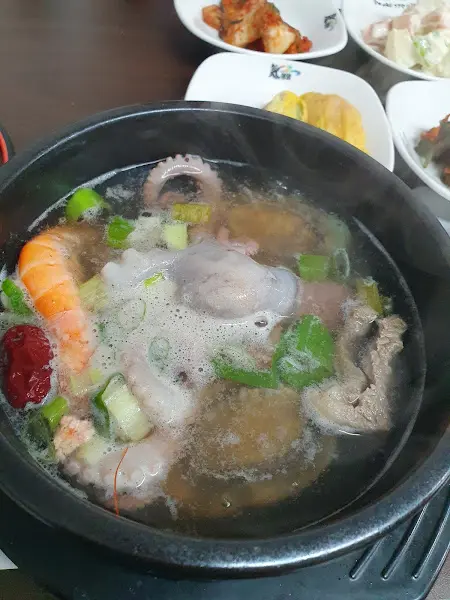 전복갈낙탕 비주얼