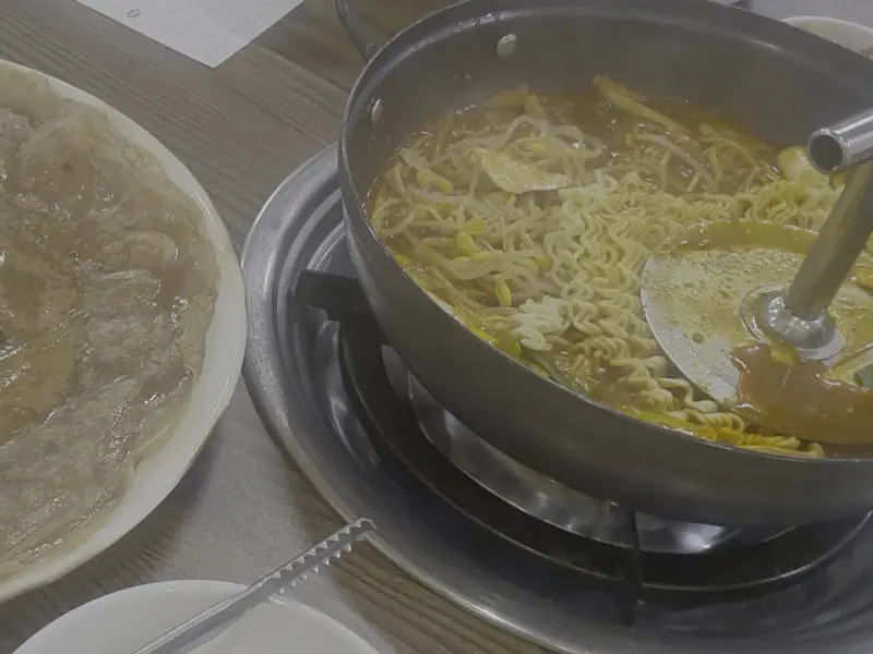등갈비찜과 메밀전