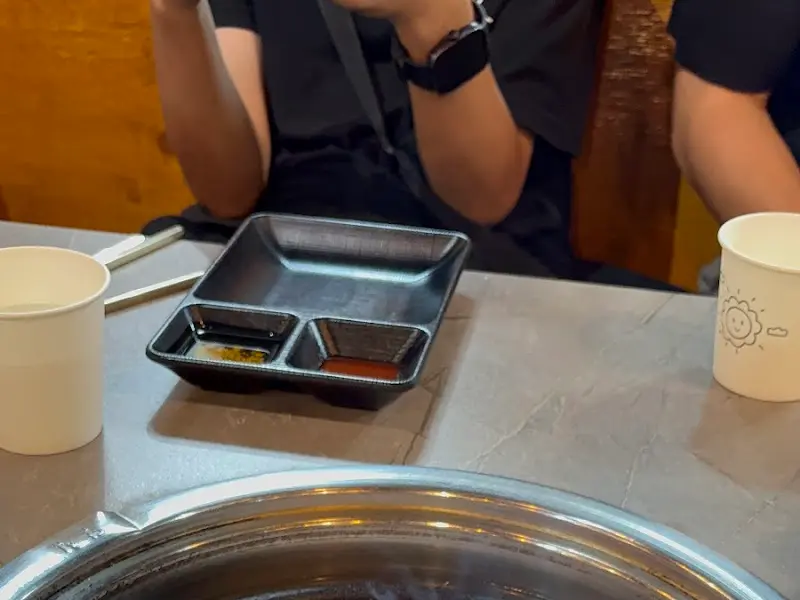 깔끔한 테이블 세팅