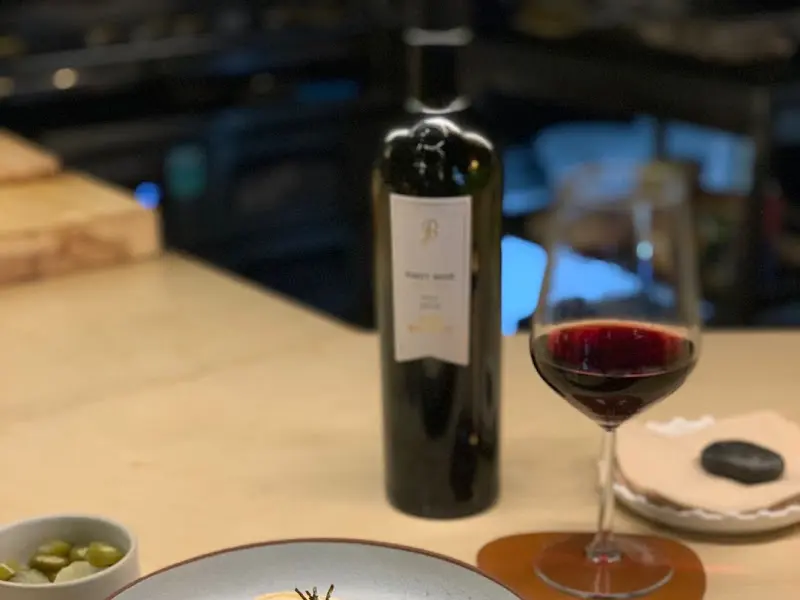 스테이크와 와인