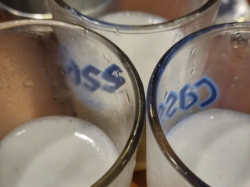 시원한 막걸리 한 잔