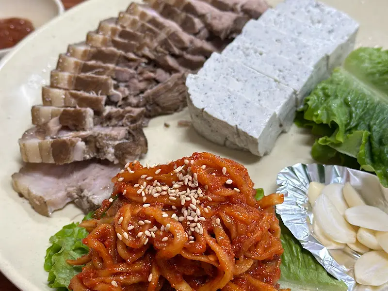 단가네 속살칼국수 한방보쌈