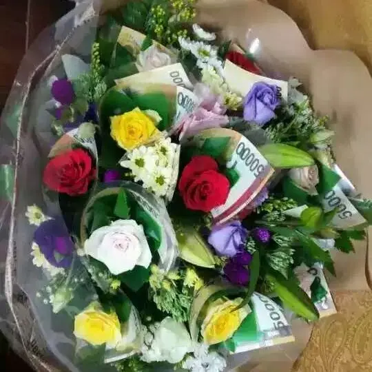 돈 꽃다발