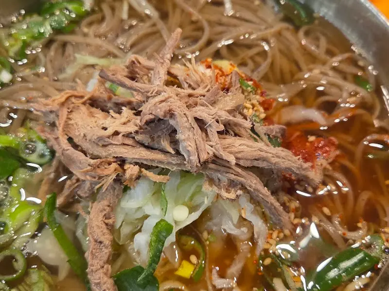 메밀온소바 클로즈업