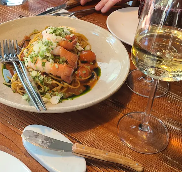 비스크 딱새우 파스타