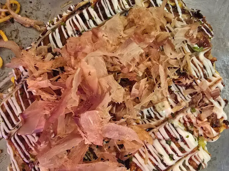 오코노미야키의 비주얼