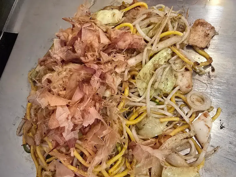 철판 위 시오소바