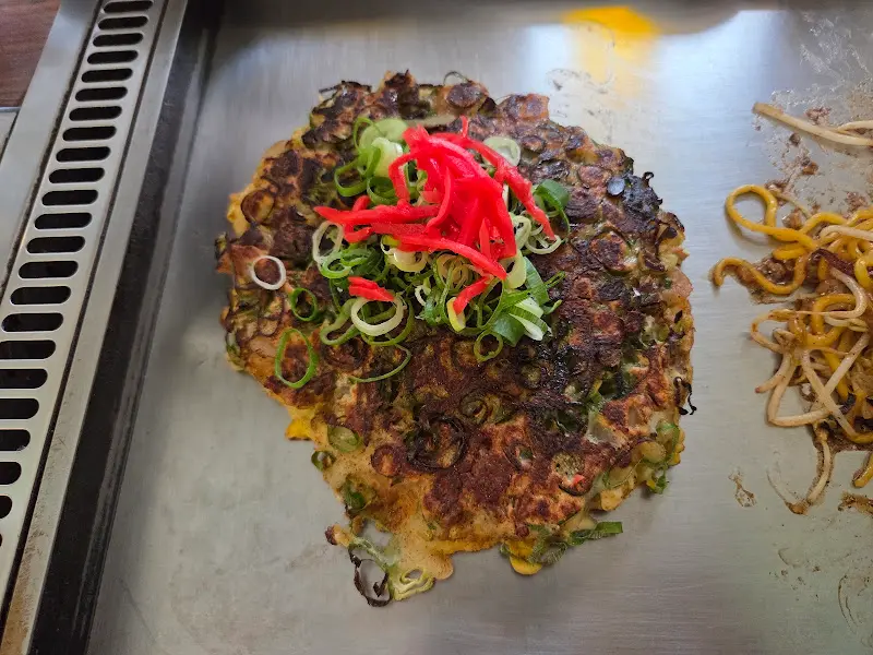 오코노미야키 전체샷