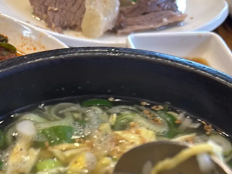 나주곰탕서옥의 곰탕국수