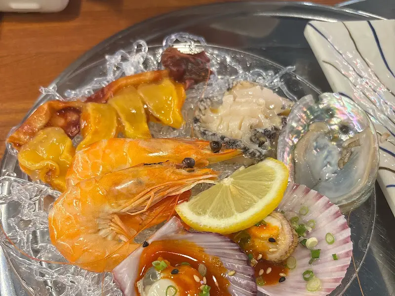 싱싱한 해산물 모듬