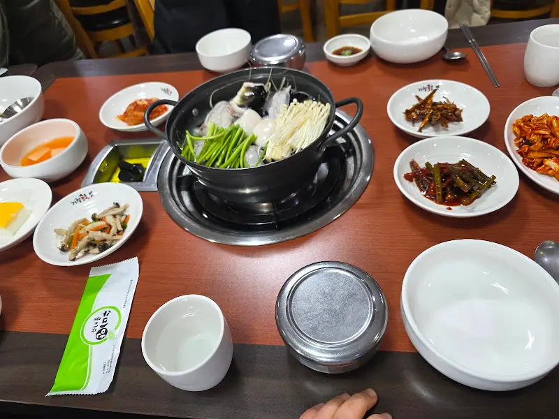 맛있는 생복탕 한 상