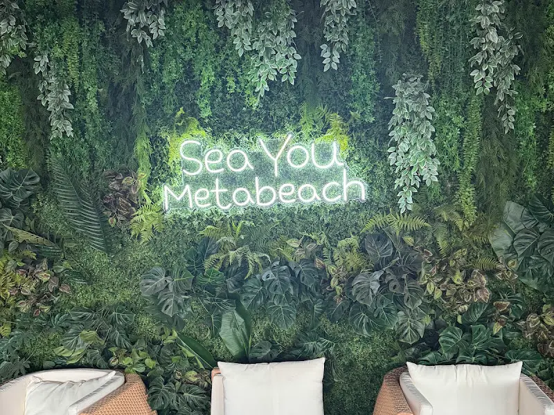 Sea You Metabeach 네온사인
