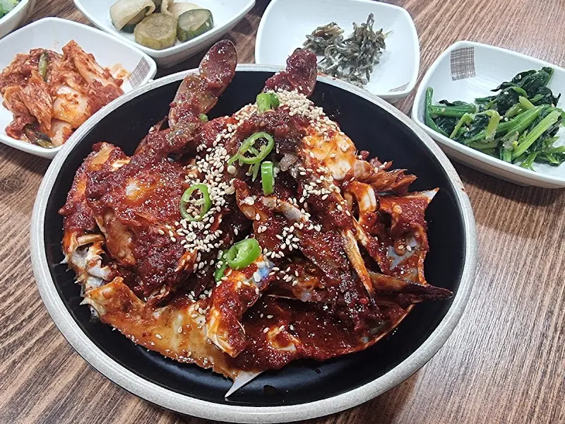 푸짐한 양념게장 한 상 차림