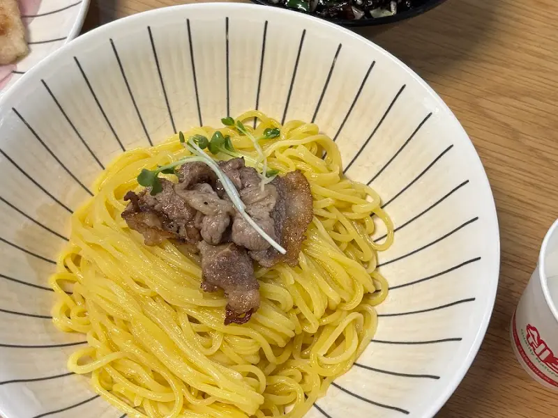 간짜장과 탕수육 한 상 차림