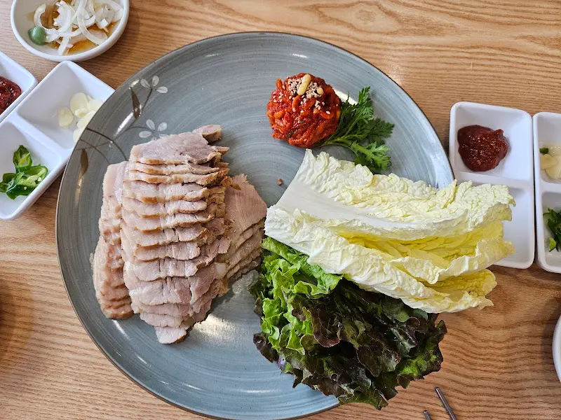 보쌈 한 상 차림