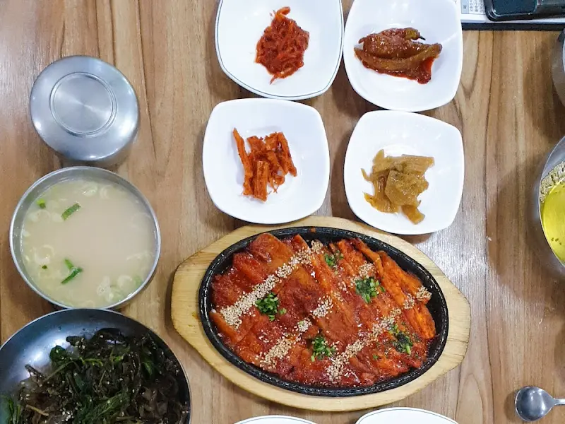 황태정식 한상차림