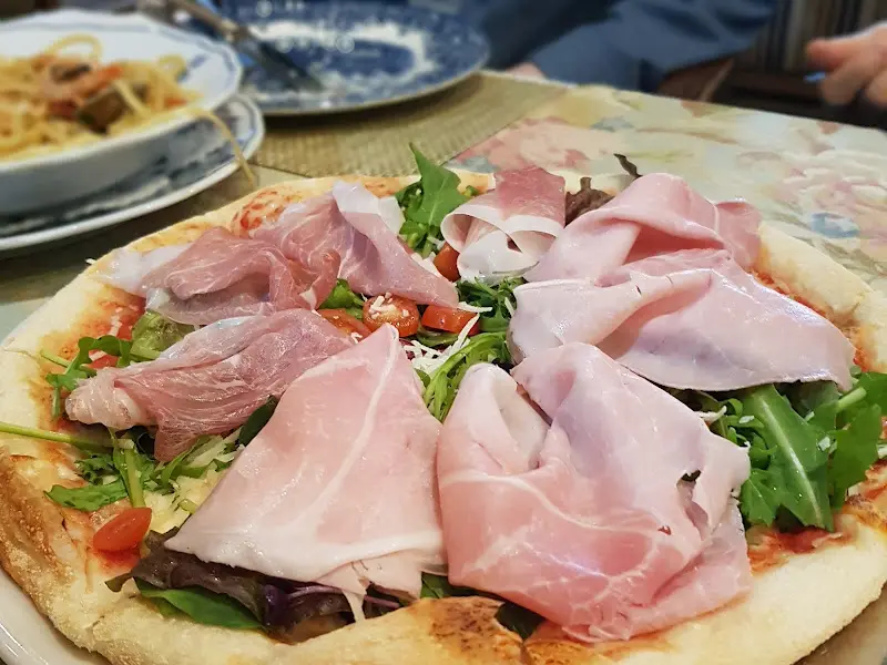 프로슈토 피자