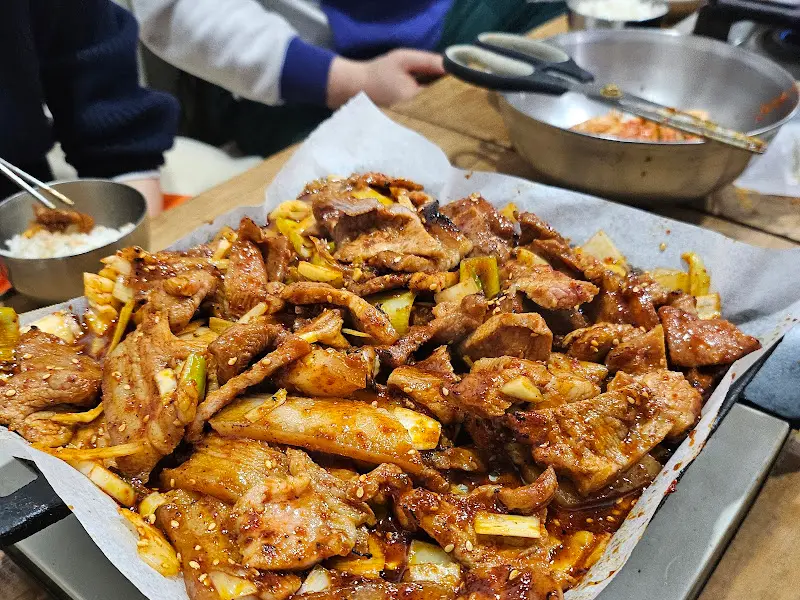 숯불 돼지 제육볶음