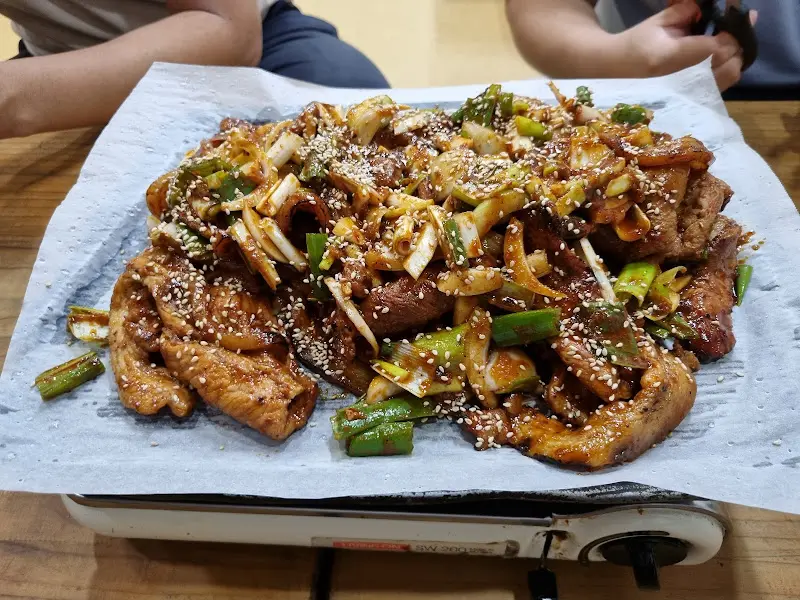 제육볶음 근접샷