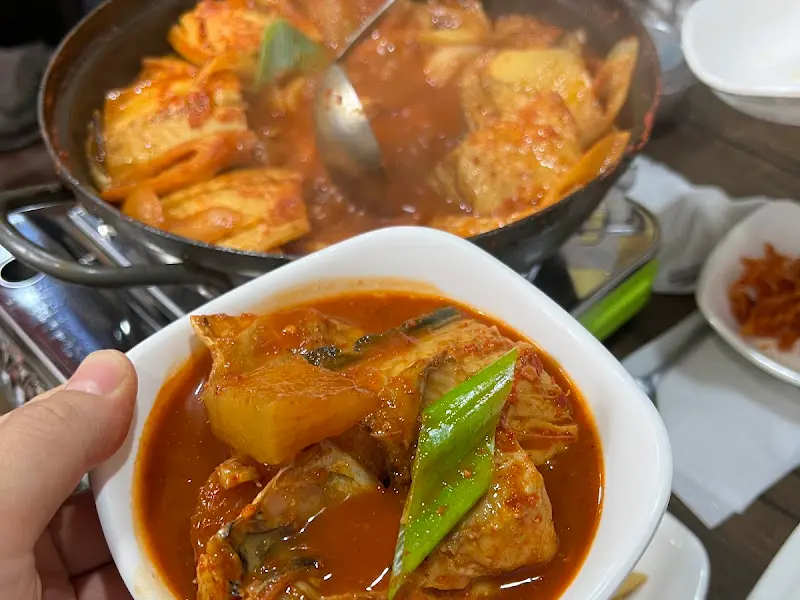 갈치조림 근접샷