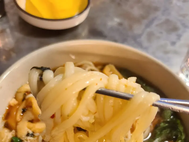 탱글탱글한 면발