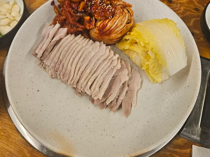 김치보쌈의 환상적인 비주얼