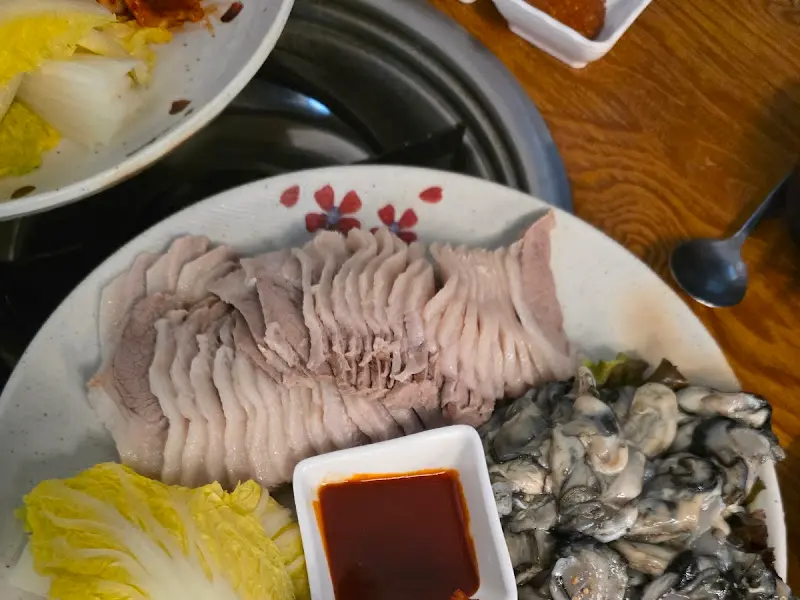 보쌈 한 상 차림