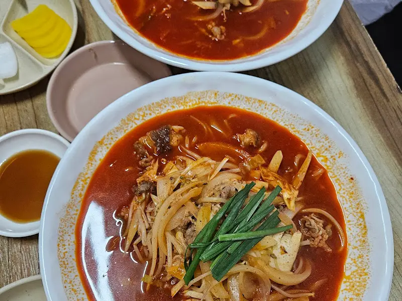 계룡각 짬뽕 단체사진