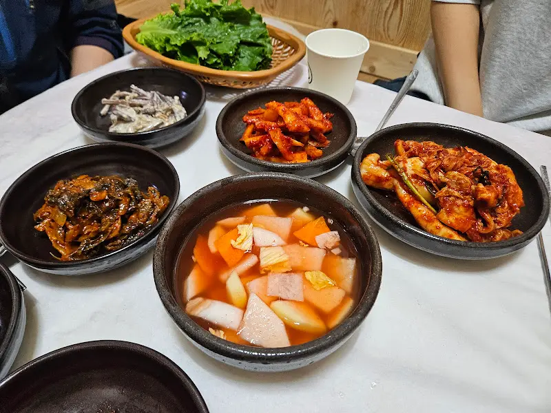 싱싱한 쌈 채소