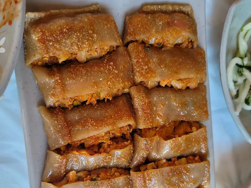 겉바속쫄 찰수수부꾸미