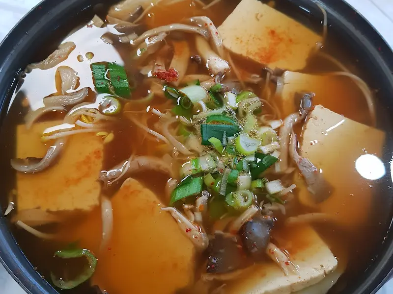 두부전골 근접샷