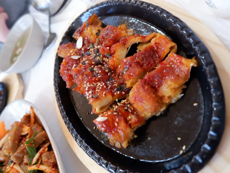 매콤한 양념의 황태구이