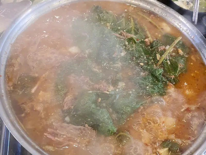 보글보글 끓는 오리탕