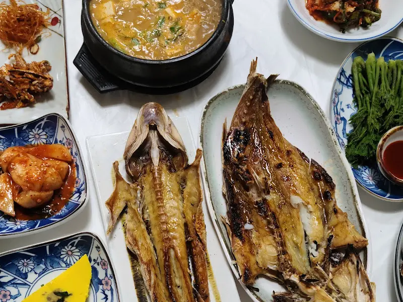 청국장과 생선구이