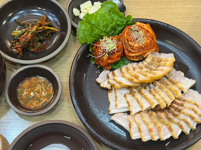 보쌈 한 상 차림