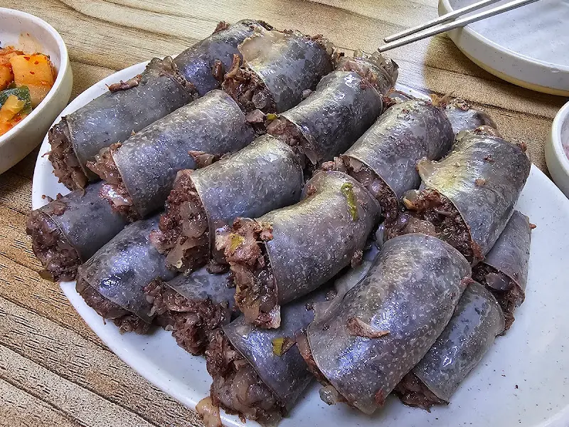 모듬순대 비주얼