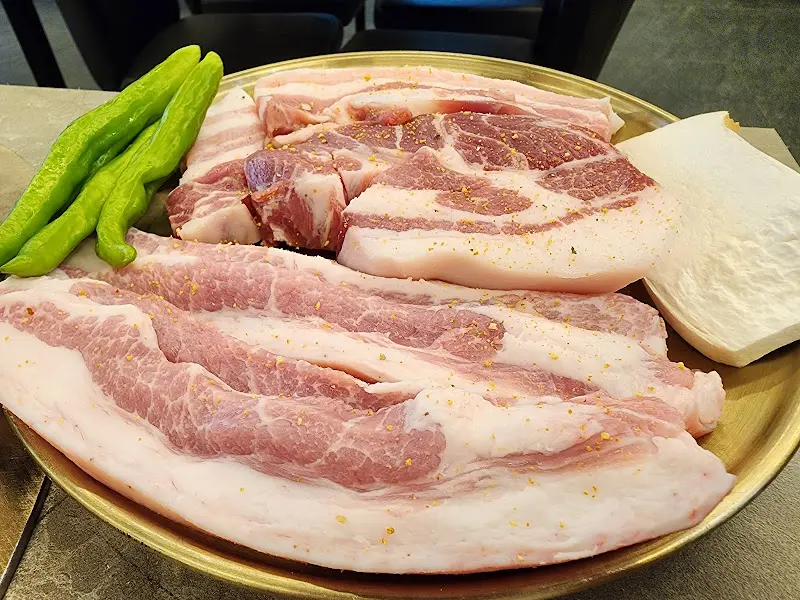 드라이에이징 숙성 삼겹살