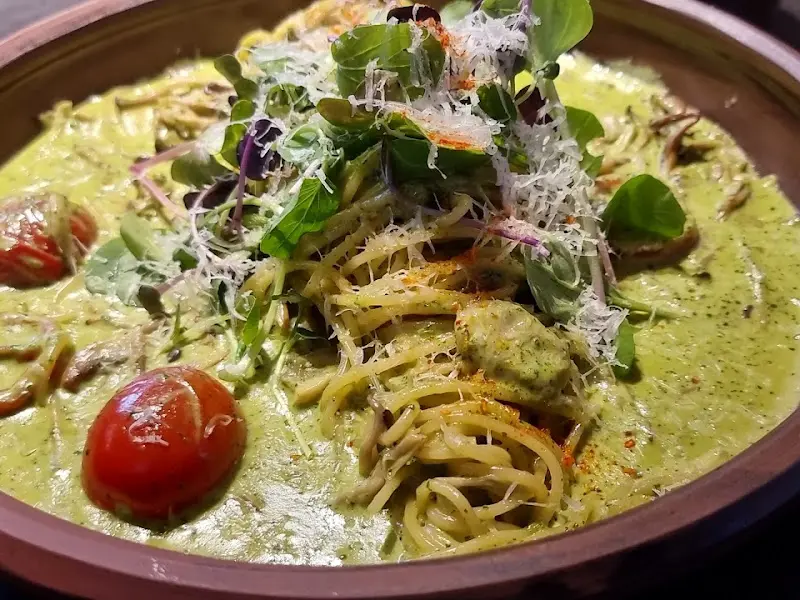 시골오일파스타의 아름다운 비주얼